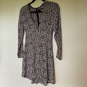 Reformation low neck mini dress!